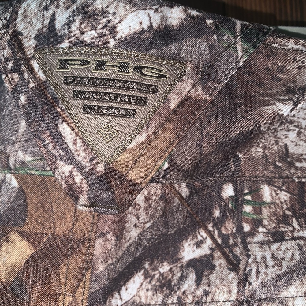 Columbia Camouflage Pants Size XL PHG Omni-Heat Realtree Extra Waterproof 40x34 - Picture 11 of 16